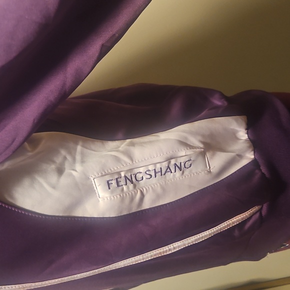 Women's Purple Track Jacket - Picture 3 of 3